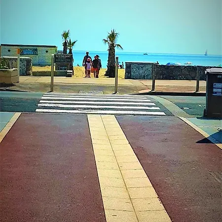 호텔 -capcir- Standing, Cosy, 50m De La Plage, Parking, Wifi *