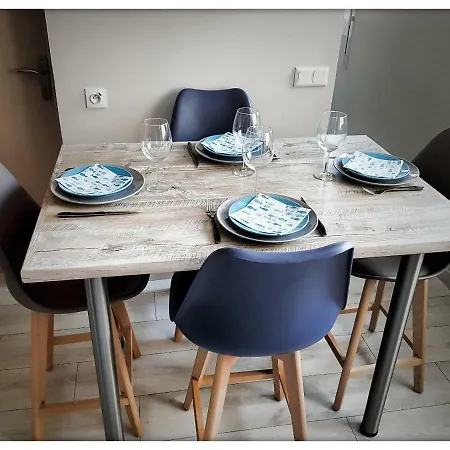 -capcir- Standing, Cosy, 50m De La Plage, Parking, Wifi 호텔 *